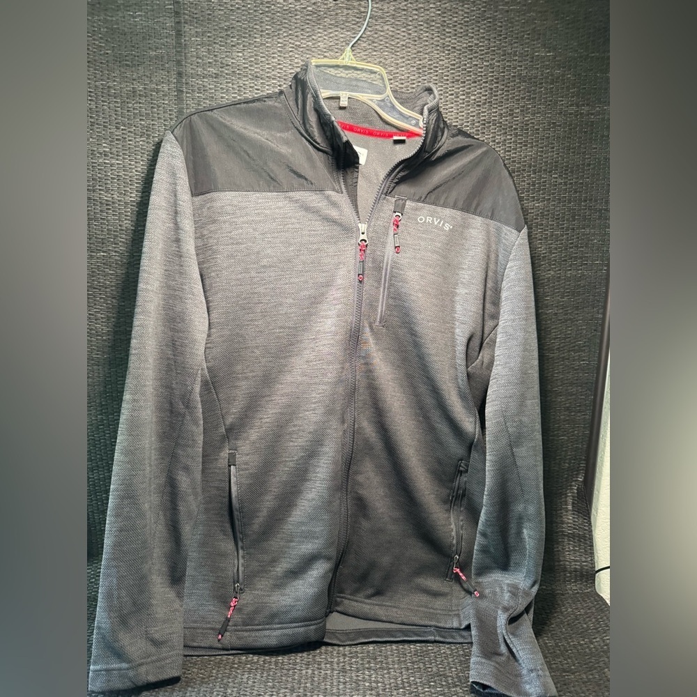 Orvis Classic Collection Men’s Full Zip Up Coat Jacket